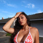 RIO TOP & SOUTH BEACH BOTTOM X RED HAWAIIAN